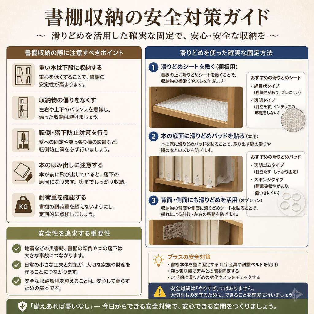 収納と安全を両立させる方法