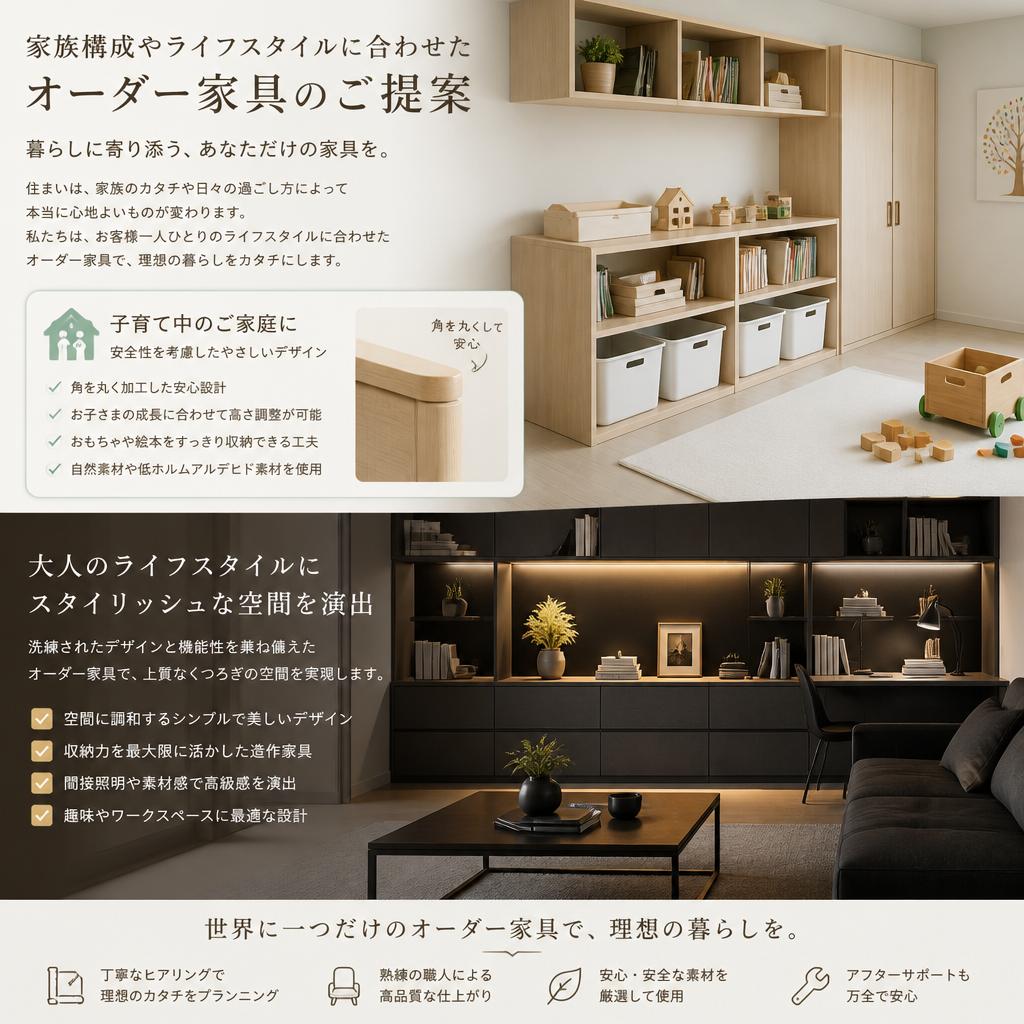 あなたのライフスタイルに合わせた提案