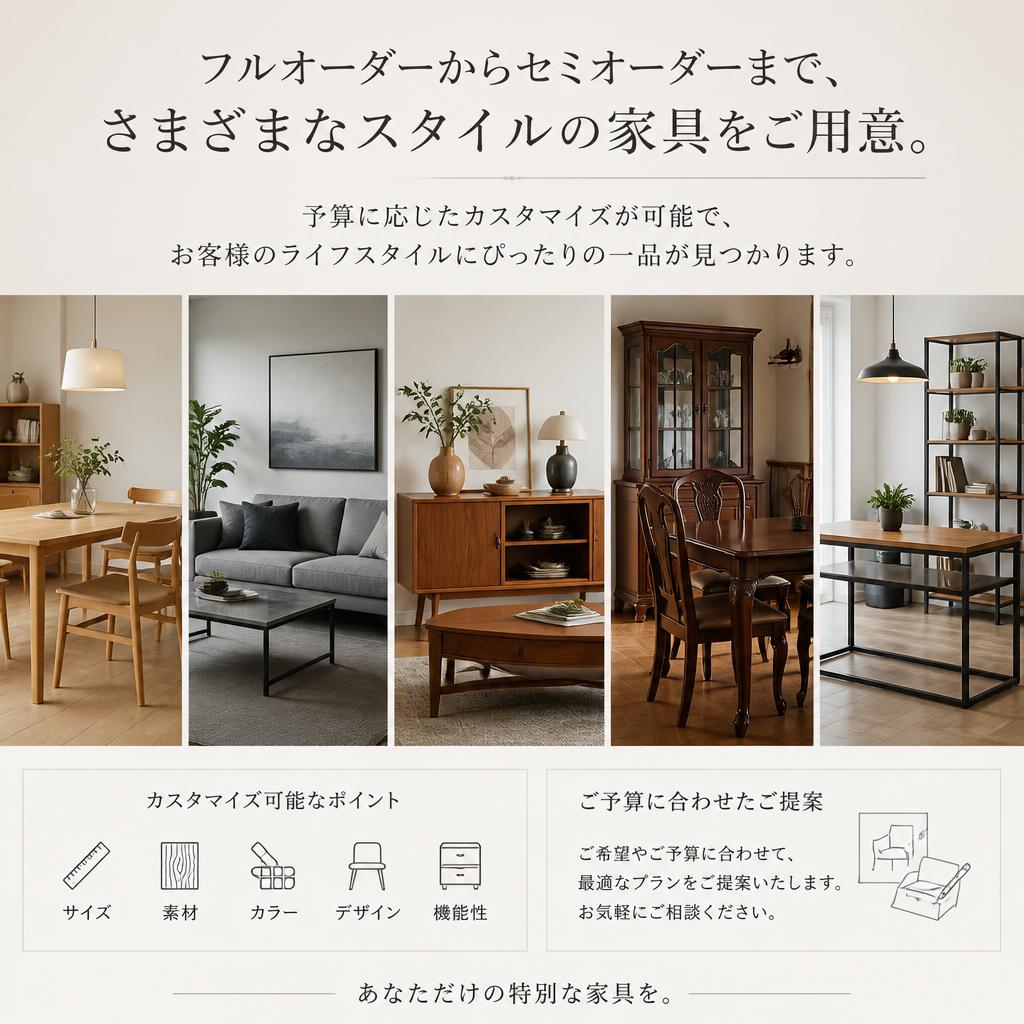 多彩なラインアップと柔軟なカスタマイズ
