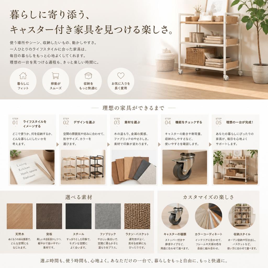 オーダー家具のカスタマイズ