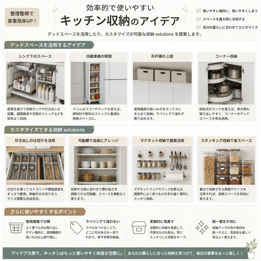3. 収納アイデア：実用性とデザイン性を追求