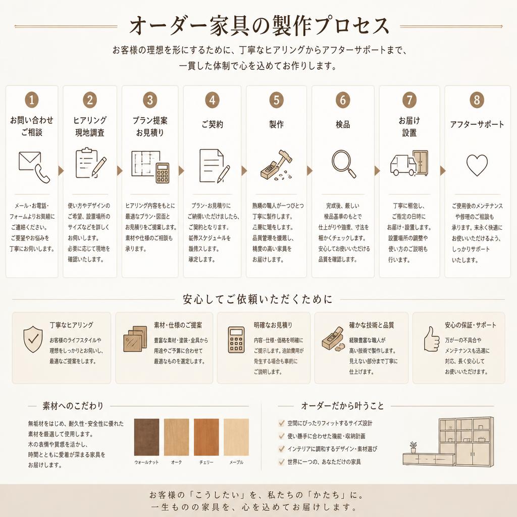 デザインの流れ