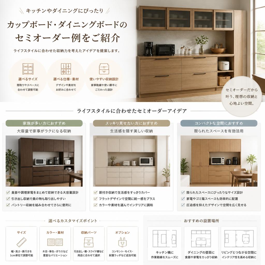 カップボード・ダイニングボードのご提案