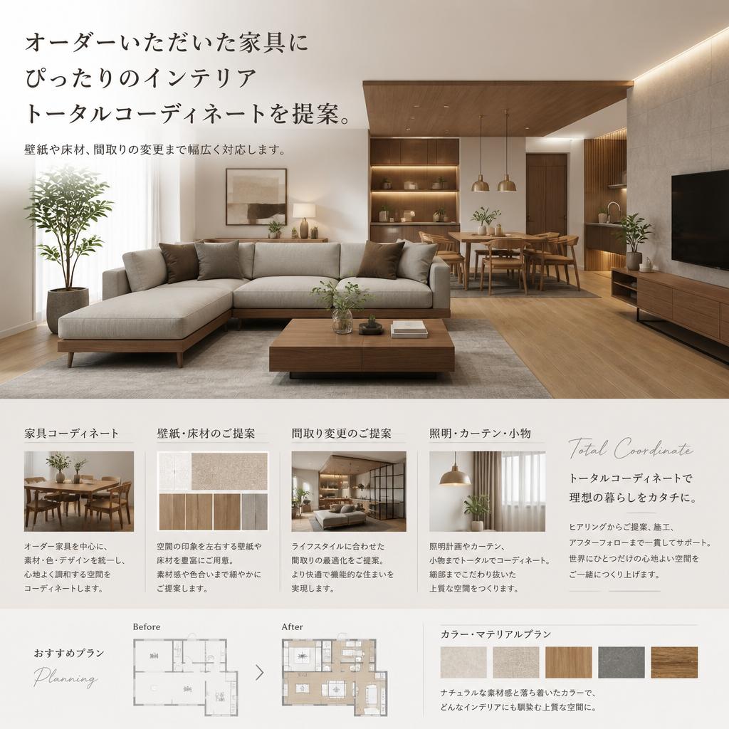 理想の空間コーディネート