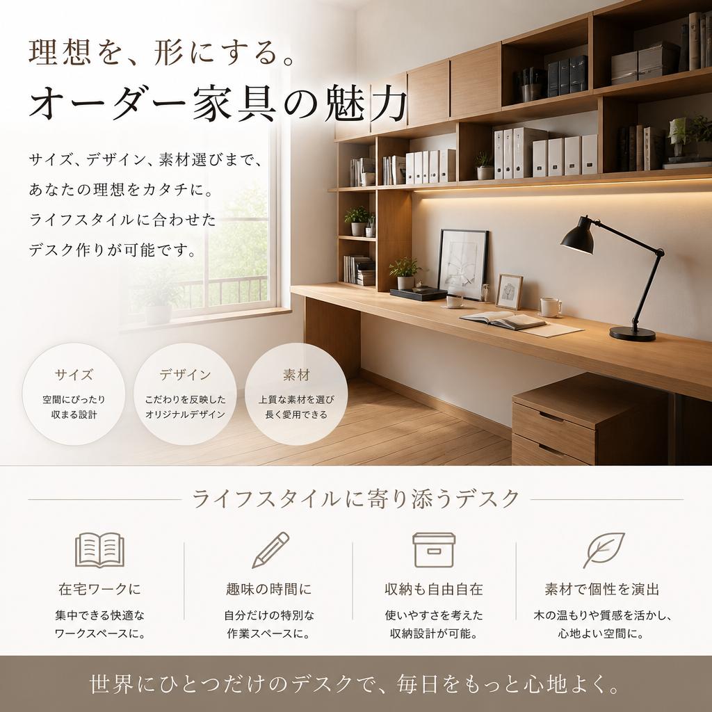 カスタマイズ自由自在