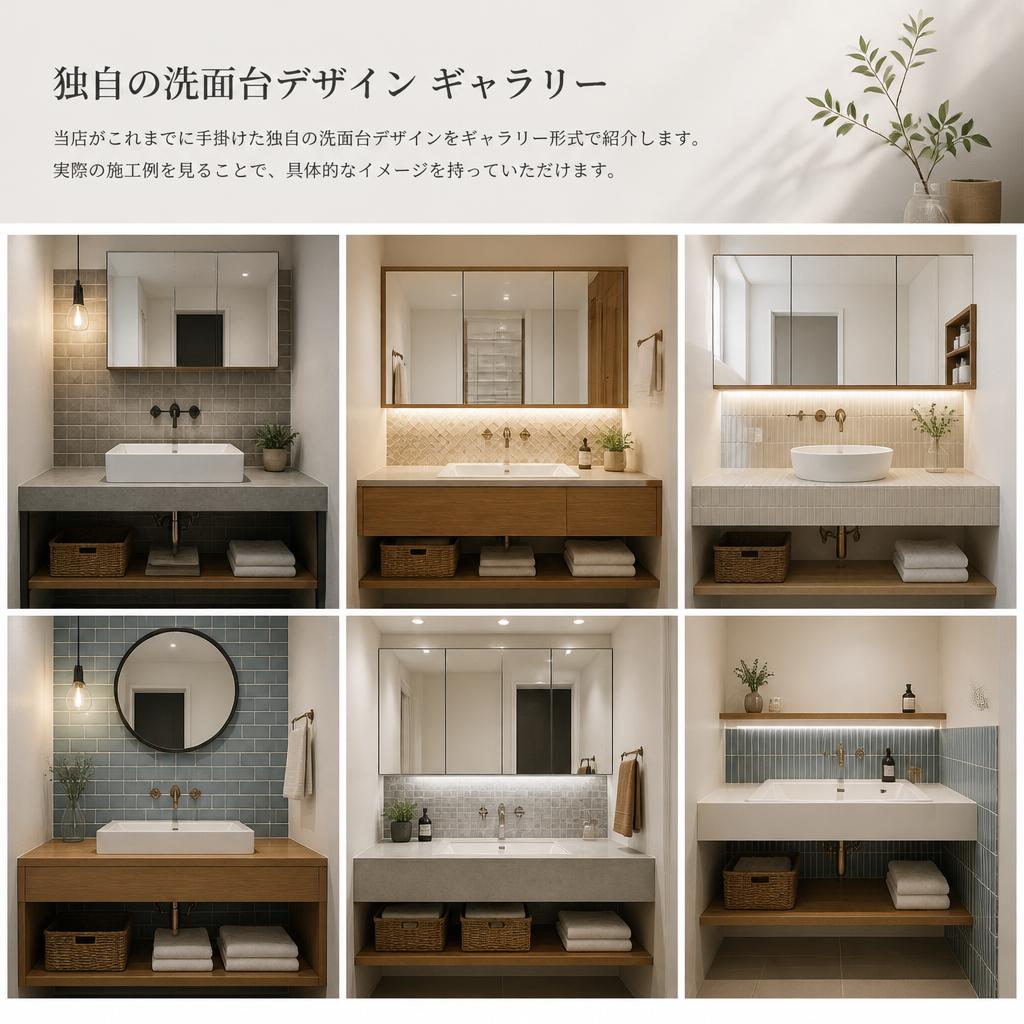 洗面台デザインの提案