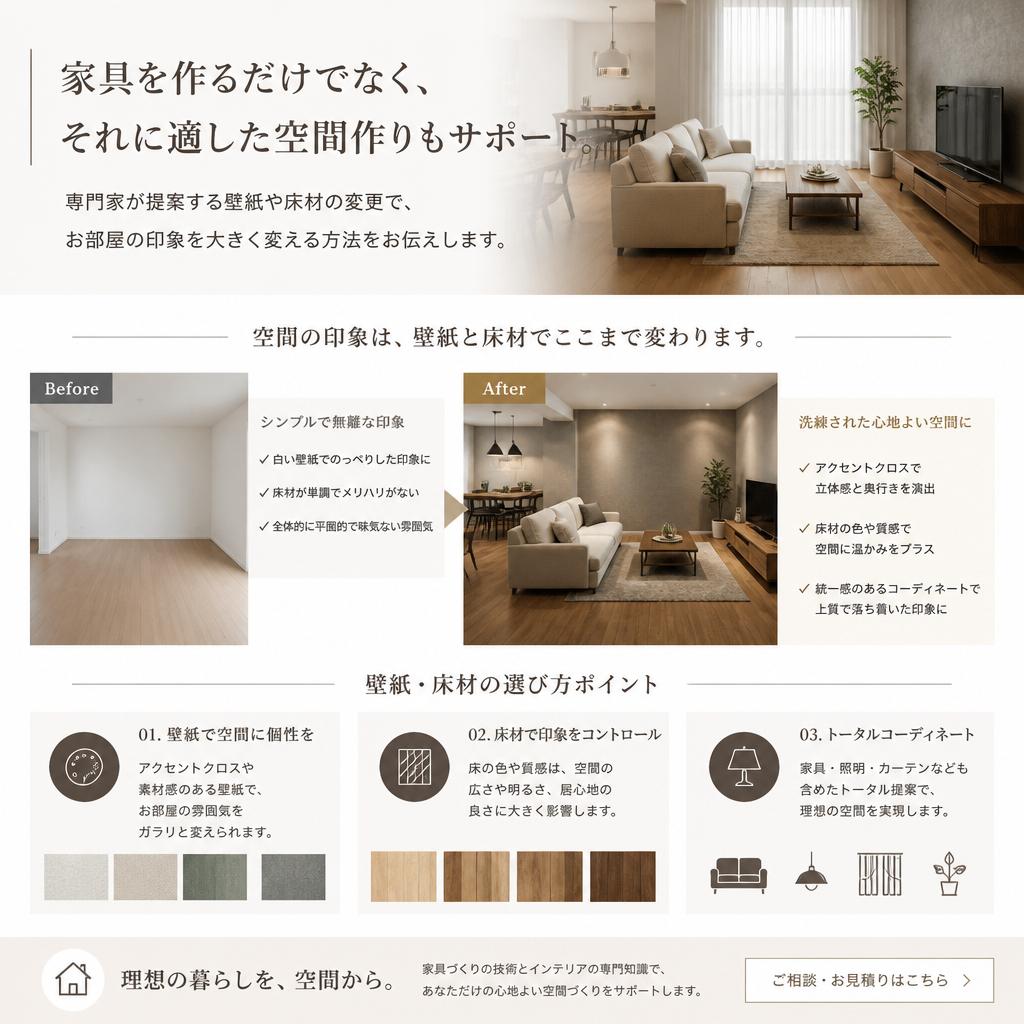 プロによるトータルコーディネート