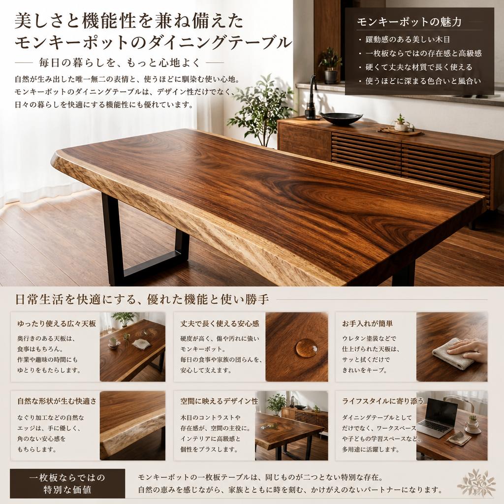 デザイン性と機能性の融合
