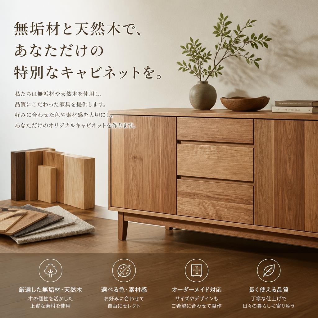 3. マテリアルとデザインのこだわり