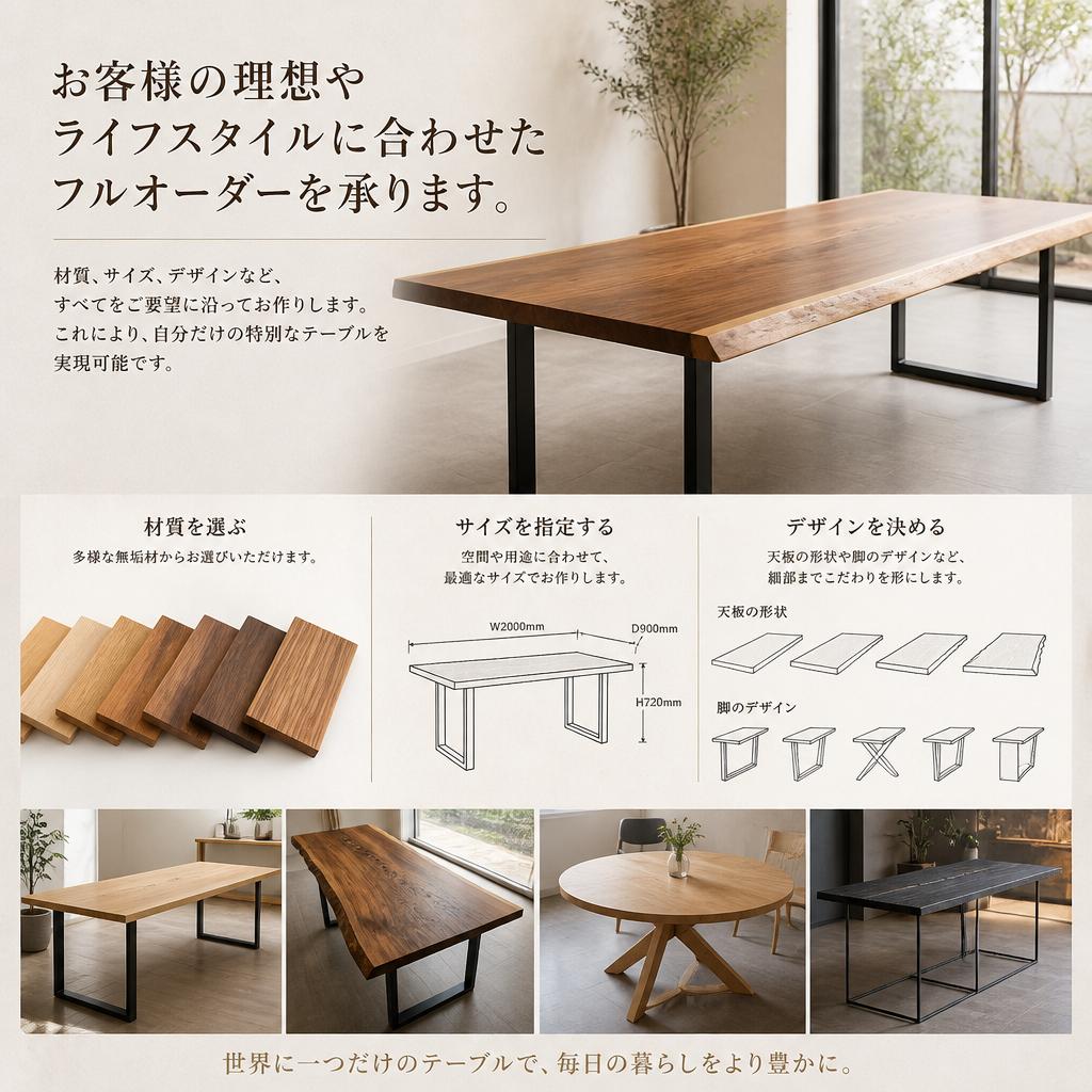 フルオーダーのメリット