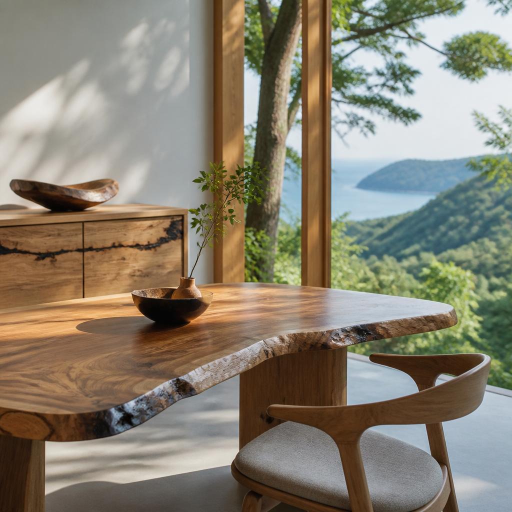 神奈川県産の天然木を使用